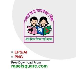 Bangladesh primary education vector logo